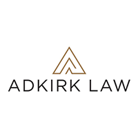 Adkirk law logo on white background